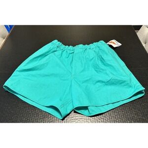 Vintage Men's Shorts‎ Winners Size Large Teal  Famous Barr Men's Shorts